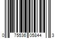 Barcode Image for UPC code 075536058443