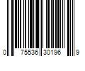 Barcode Image for UPC code 075536301969