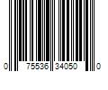 Barcode Image for UPC code 075536340500