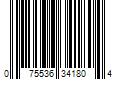 Barcode Image for UPC code 075536341804