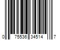 Barcode Image for UPC code 075536345147