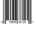 Barcode Image for UPC code 075536381251