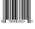 Barcode Image for UPC code 075536382210