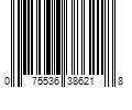 Barcode Image for UPC code 075536386218