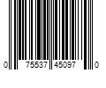 Barcode Image for UPC code 075537450970