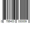 Barcode Image for UPC code 0755403030009