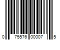 Barcode Image for UPC code 075576000075