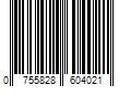 Barcode Image for UPC code 0755828604021