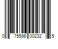 Barcode Image for UPC code 075596002325