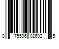 Barcode Image for UPC code 075596026925