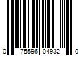 Barcode Image for UPC code 075596049320