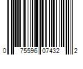 Barcode Image for UPC code 075596074322