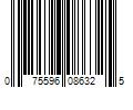 Barcode Image for UPC code 075596086325