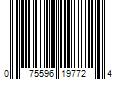 Barcode Image for UPC code 075596197724