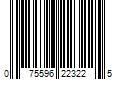 Barcode Image for UPC code 075596223225