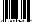 Barcode Image for UPC code 075597982190