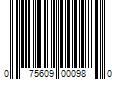 Barcode Image for UPC code 075609000980