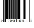 Barcode Image for UPC code 075609198168