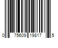 Barcode Image for UPC code 075609198175