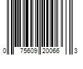 Barcode Image for UPC code 075609200663