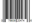 Barcode Image for UPC code 075609204746