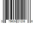 Barcode Image for UPC code 075609212086