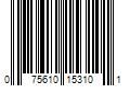 Barcode Image for UPC code 075610153101