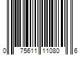 Barcode Image for UPC code 075611110806