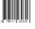 Barcode Image for UPC code 0756111230316