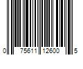 Barcode Image for UPC code 075611126005