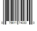 Barcode Image for UPC code 075611740300