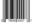 Barcode Image for UPC code 075635000077