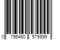 Barcode Image for UPC code 0756460579999