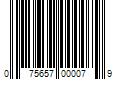 Barcode Image for UPC code 075657000079