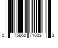 Barcode Image for UPC code 075660710033