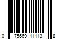 Barcode Image for UPC code 075669111138