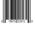 Barcode Image for UPC code 075678205729