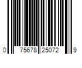 Barcode Image for UPC code 075678250729