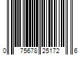 Barcode Image for UPC code 075678251726