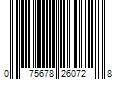 Barcode Image for UPC code 075678260728