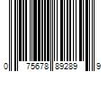 Barcode Image for UPC code 075678892899