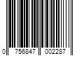 Barcode Image for UPC code 0756847002287