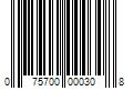 Barcode Image for UPC code 075700000308