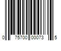 Barcode Image for UPC code 075700000735