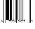 Barcode Image for UPC code 075700000773