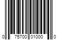 Barcode Image for UPC code 075700010000