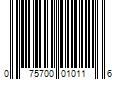 Barcode Image for UPC code 075700010116