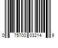 Barcode Image for UPC code 075700032149