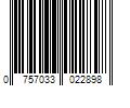 Barcode Image for UPC code 0757033022898