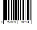 Barcode Image for UPC code 0757033034204